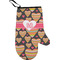 Hearts Right Oven Mitt w/ Monogram