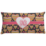 Hearts Pillow Case - King w/ Monograms