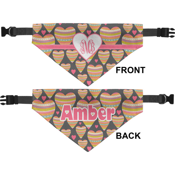 Hearts Pet Bandana Approval