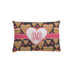Hearts Pillow Case - Toddler w/ Monogram