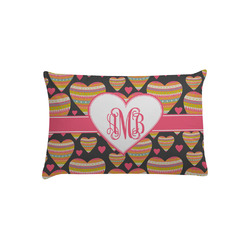 Hearts Pillow Case - Toddler w/ Monogram