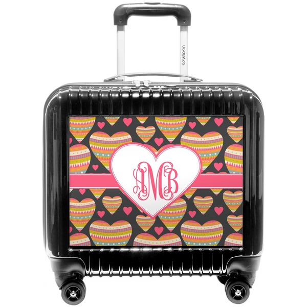 Custom Hearts Pilot / Flight Suitcase (Personalized)