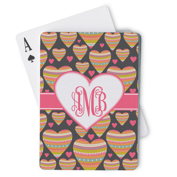 Custom Hearts Playing Cards (Personalized)