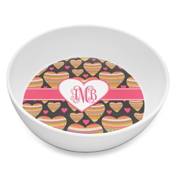 Hearts Melamine Bowl - 8 oz (Personalized)