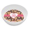 Hearts Melamine Bowl - Side and center