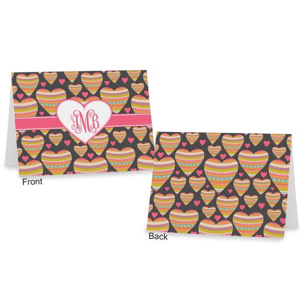 Hearts Postcard - Front and Back