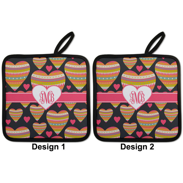 Hearts Pot Holders - Set of 2 APPROVAL