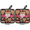 Hearts Pot Holders - Set of 2 APPROVAL