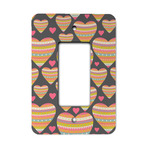 Hearts Rocker Style Light Switch Cover - Single Switch