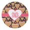 Hearts Round Paper Coaster - Approval