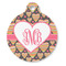 Hearts Round Pet ID Tag (Personalized)