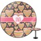 Hearts Round Table Top