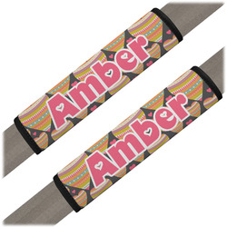 Hearts Seat Belt Covers (Set of 2) (Personalized)