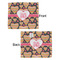 Hearts Security Blanket - Front & Back View