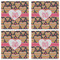 Hearts Set of 4 Sandstone Coasters - See All 4 View