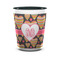 Hearts Shot Glass - Two Tone - FRONT