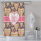 Hearts Shower Curtain Lifestyle