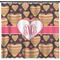 Hearts Shower Curtain - Custom Size (Personalized)