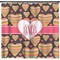 Hearts Shower Curtain (Personalized)