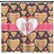 Hearts Shower Curtain - 71" x 74" (Personalized)