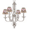 Hearts Small Chandelier Shade - LIFESTYLE (on chandelier)
