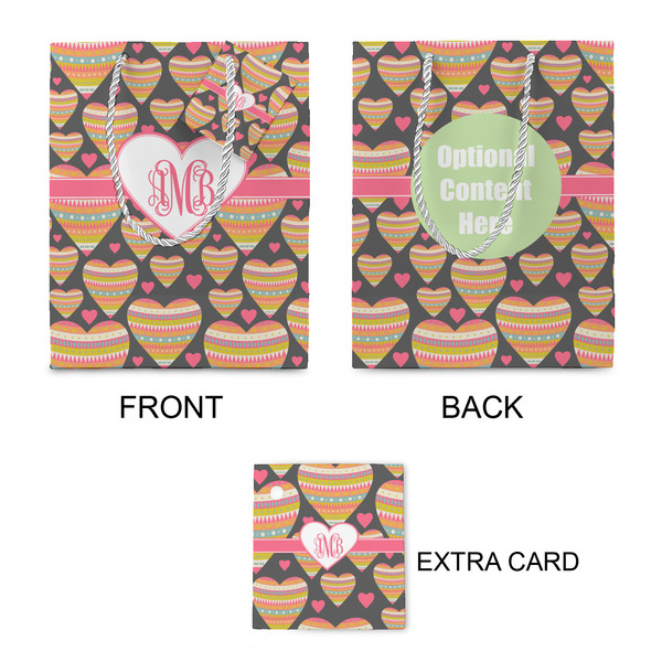 Hearts Small Gift Bag - Approval