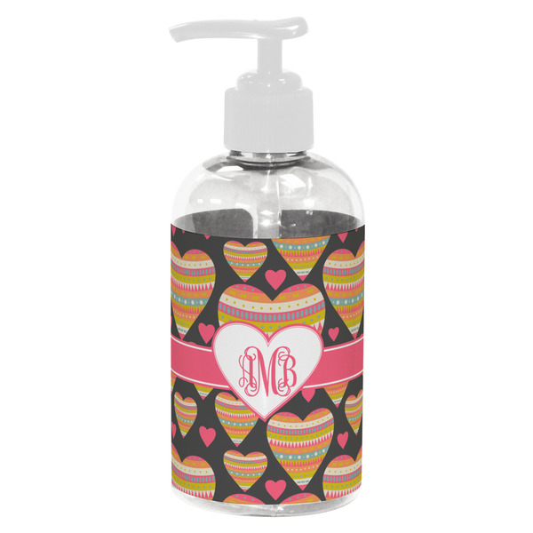 Hearts Small Liquid Dispenser (8 oz) - White