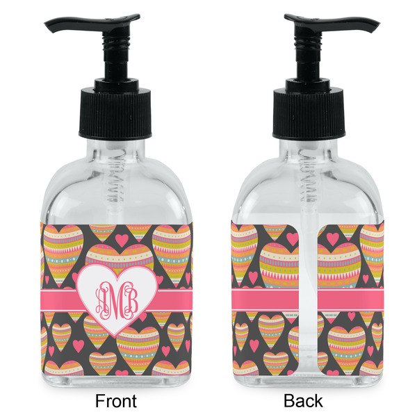 Hearts Glass Soap/Lotion Dispenser - Approval