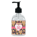 Hearts Glass Soap & Lotion Bottle - Single Bottle (Personalized)