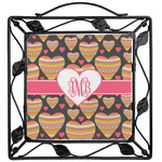 Hearts Square Trivet (Personalized)