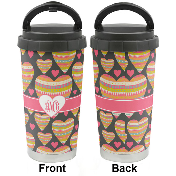 Hearts Stainless Steel Travel Cup - Apvl