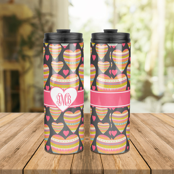 Hearts Stainless Steel Tumbler - Lifestyle