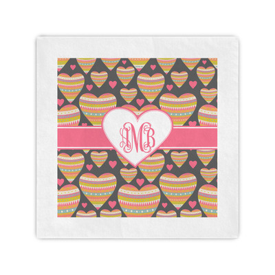 Hearts Cocktail Napkins (Personalized)