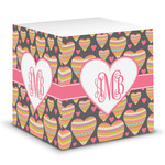 Hearts Sticky Note Cube (Personalized)
