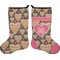 Hearts Stocking - Double-Sided - Approval