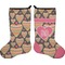 Hearts Holiday Stocking - Double-Sided - Neoprene (Personalized)