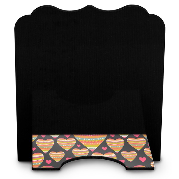 Hearts Stylized Tablet Stand - Back