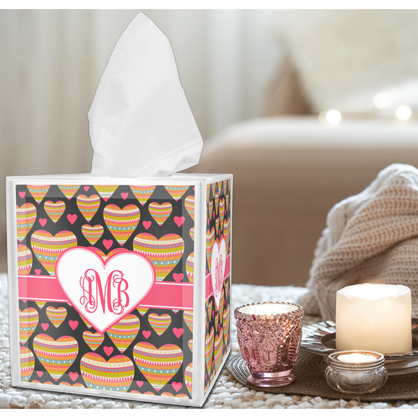 Hearts Tissue Box - LIFESTYLE