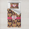 Hearts Toddler Bedding w/ Monogram