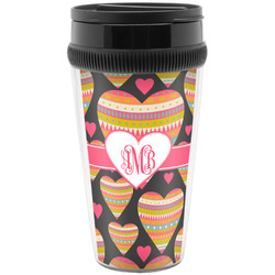 Hearts Acrylic Travel Mug without Handle (Personalized)