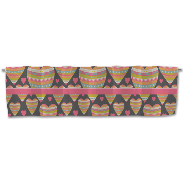 Hearts Valance - Front