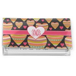 Hearts Vinyl Checkbook Cover (Personalized)