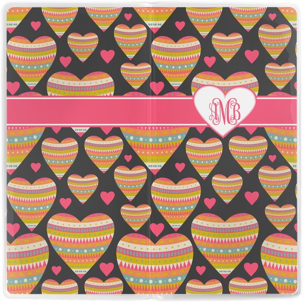 Hearts Vinyl Document Wallet - Apvl