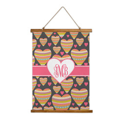 Hearts Wall Hanging Tapestry (Personalized)