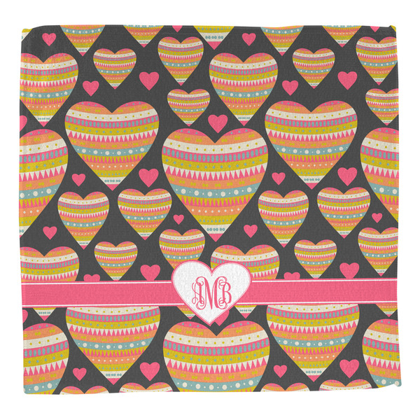 Hearts Washcloth - Front - No Soap