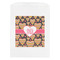 Hearts White Treat Bag - Front View