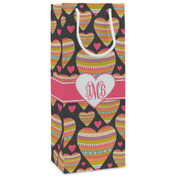 Hearts Wine Gift Bags (Personalized)