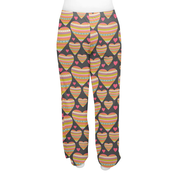 Hearts Women's Pj on model - Back