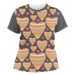 Hearts Women's Crew T-Shirt - X Large