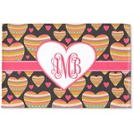 Hearts Woven Mat (Personalized)
